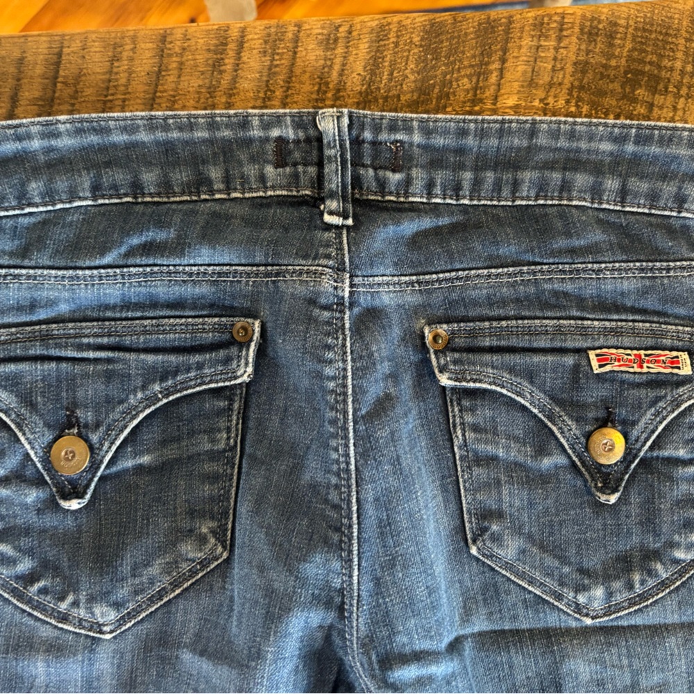 Hudson wide leg jeans